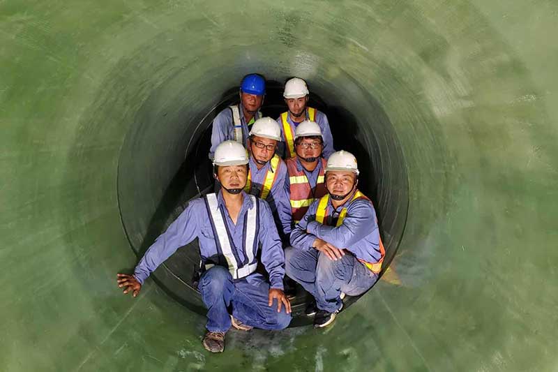 苏尼特左清洗管道的几个步骤
