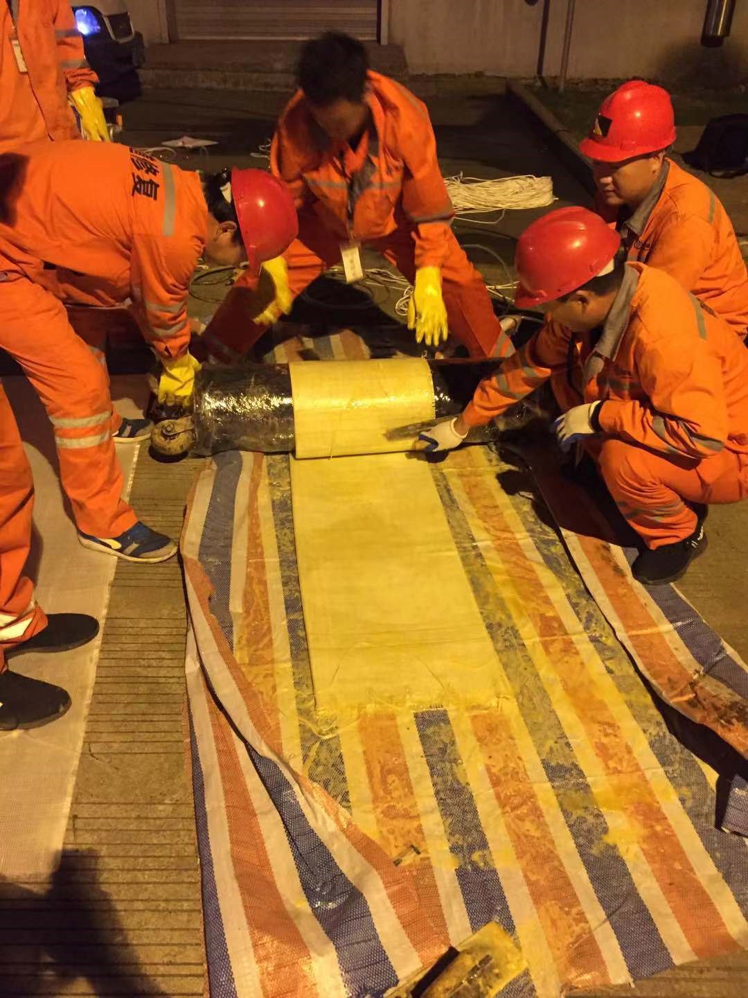 苏尼特左CIPP局部树脂固化法